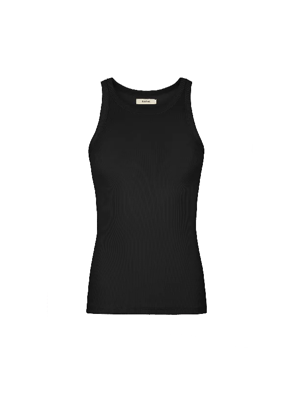 Women's 365 Lightweight Rib Tank Top—black