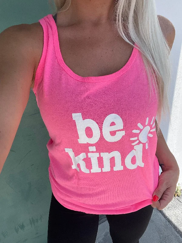 Be Kind Neon Pink Tank {Deal Alert!}