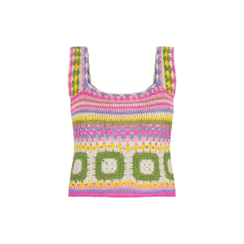 Crochet Knitted Top - Limón