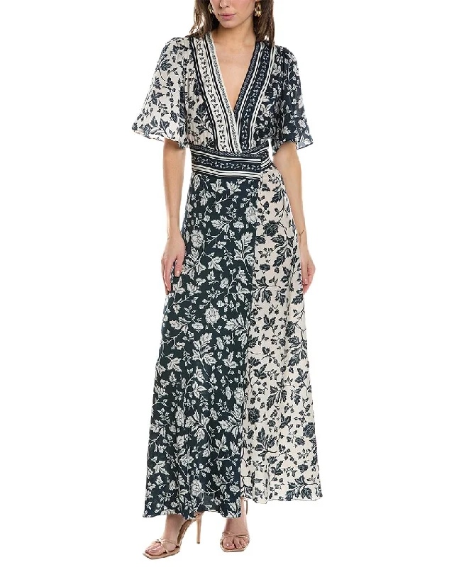 ba&sh Wrap Maxi Dress