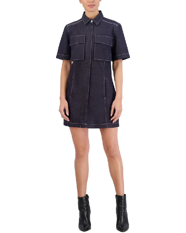 BCBG NY Denim Mini Dress