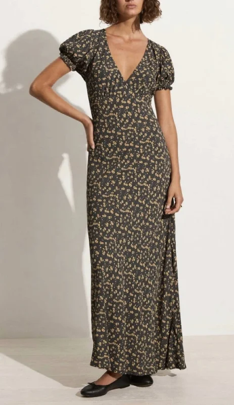 Reis Maxi Dress In Flori Floral