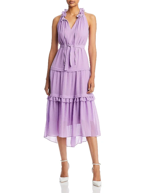 Vale Womens Tiered Long Maxi Dress