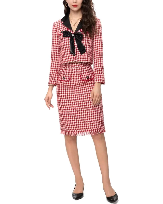 Lanelle 2pc Blazer & Skirt Set