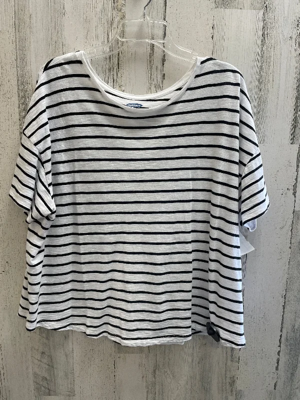 White Top Short Sleeve Old Navy, Size 2x