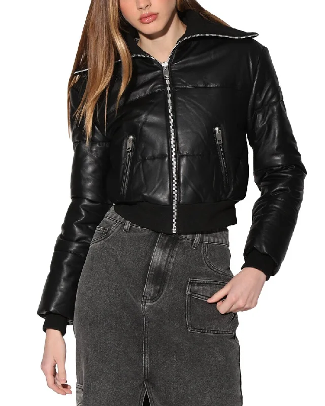 Walter Baker Laylah Leather Jacket