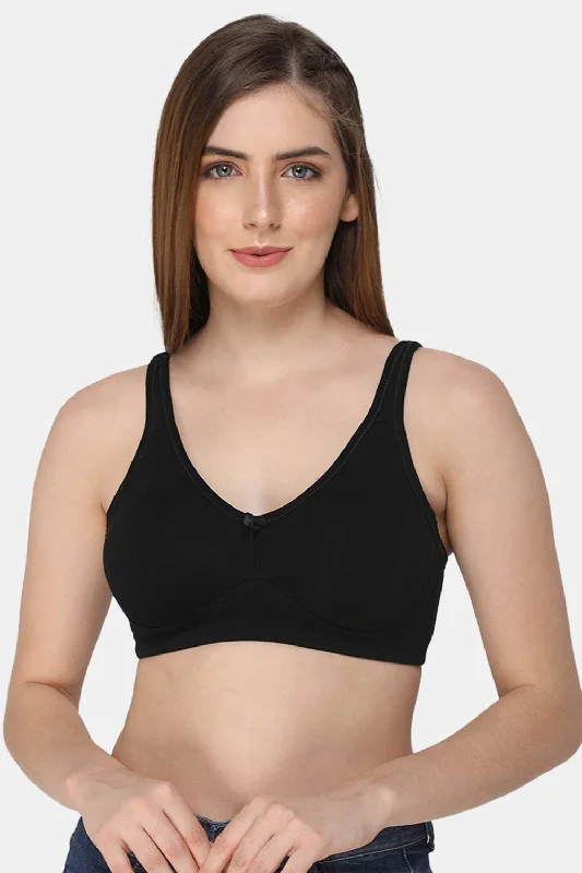 Full Coverage Non-Padded Non-Wired Back Closure Intimacy T-Shirt Bra Prime Shades - DEFT