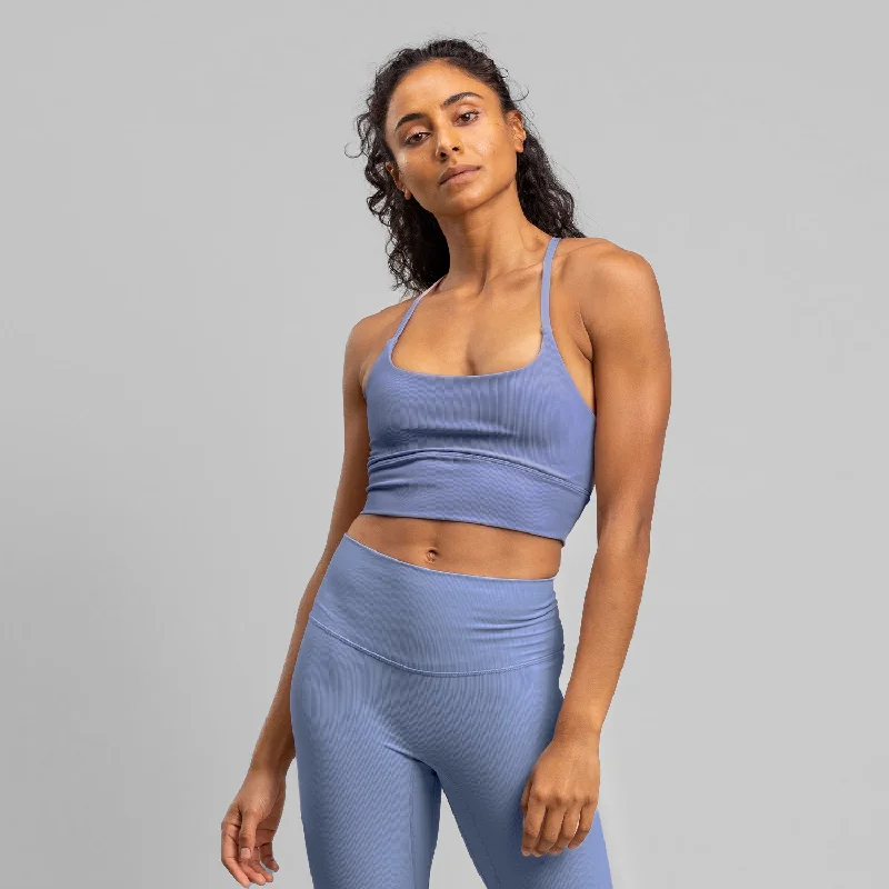 Agile Longline Bra - Women's ELEMENTAL BLUE