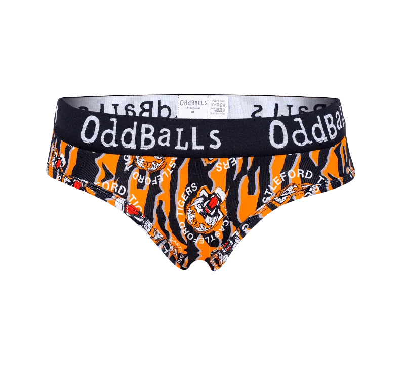 Castleford Tigers - Stripe - Ladies Briefs