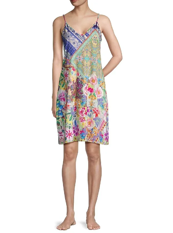 Talavera Sleep Dress In Multi