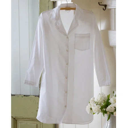 Ladies Ruffled Nightshirt