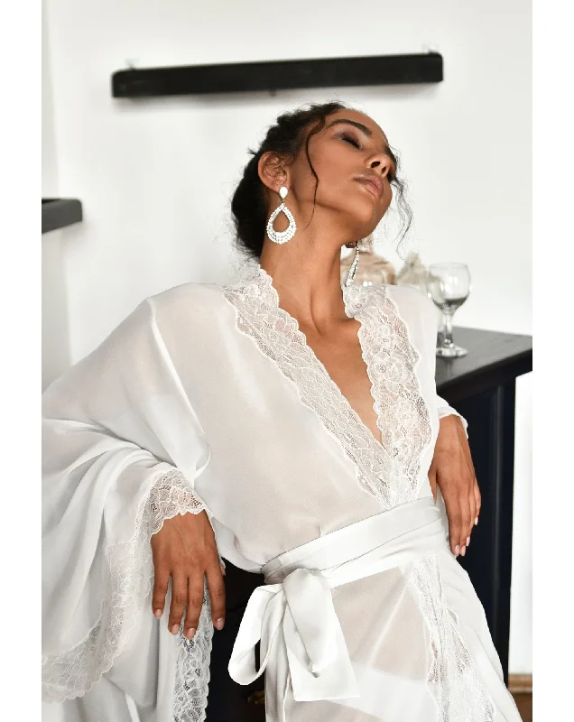 Meet Me in Paris See Through Robe